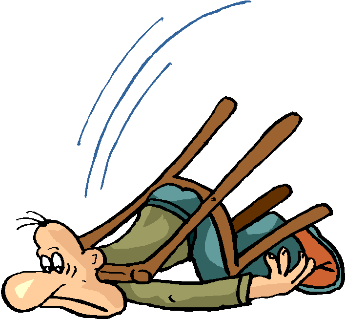 clipart man falling off ladder - photo #47